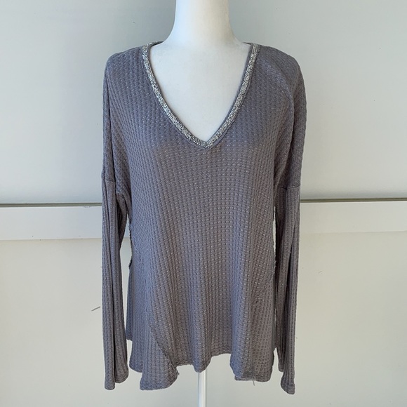 Juicy Couture Embellished V-Neck Sweater - Picture 2 of 4